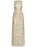 BCBGMAXAZRIA Patti Sleeveless Embroidered Deco Sequin Gown Dress Size 4 $517