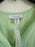 Topshop Gingham tiered tunic Top Green womens Size 4 Small