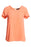 Gibson Nordstrom Ruched Sleeve Blouse In Orange Size XS