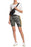 Pam & Gela Excel Rainbow Biker Shorts In Clay Camo Size S