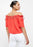 Guess women's Off shoulder bellatrix top  red size S