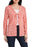 Vince Camuto Textured Knit Tie Front Cardigan In Soft Peony Print Size S $79