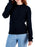 Style & Co. Pull à manches bouffantes pour femmes Pull tricoté en grosse maille Bleu Taille M NWT
