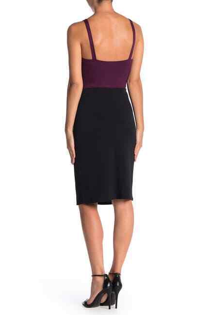 14th & Union Tie Front Knit Skirt In Black Size XL NWT