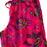 Catherine Malandrino Pantalon Souple Imprimé Festif Floral Rose Droit Taille L