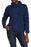Pull en tricot torsadé à col roulé épais taille XL Just Madison pour femmes Bleu 89 $