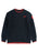 Levi's Youth Quilted Crewneck Sweatshirt In Black/Red Size XL 13-15 Years