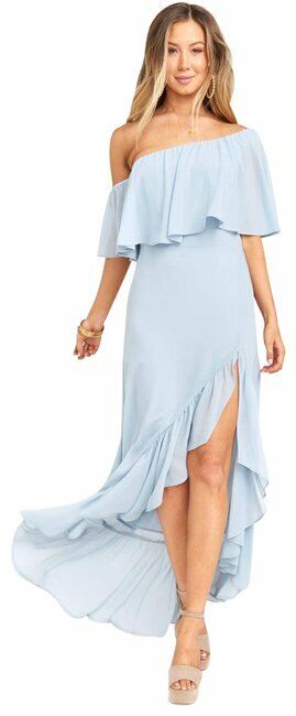 Show Me Your Mumu Tango Ruffle Maxi Dress Size XXS $216