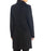 Calvin Klein Single Breasted Cashmere Wool Blend Reefer Coat Black Size 6 $400