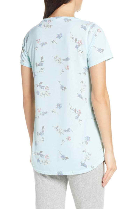 Make + Model Nordstrom Gotta Have It V-Neck Tee In Teal Fair Lenora Size XXS
