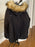 The Kopples Cotton Parka With Faux Fur Collar Black Size 2 Fits As Large $725
