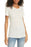 NSF Renee Thermal Slim T-Shirt In Soft White Size M Made in USA