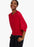 Phase Eight - Gisella - Haut en tricot double épaisseur - Rose punch - Taille L