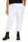BP. Pantalon de survêtement de jogging en coton biologique avec poches élastiques à la taille, grande taille 1X blanc