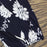 Robe portefeuille imitation floral à imprimé floral NWT Eliza J pour femmes. EJ9M214 taille 16 en bleu
