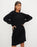 Selected Femme Lulu Long-Sleeve Knit Dress In Black Size M $165