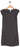 Susina Padded Shoulder Mini Dress In Black Grey Size S