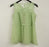 Forgotten Grace Crochet Lace Sleeveless Blouse Green Size M