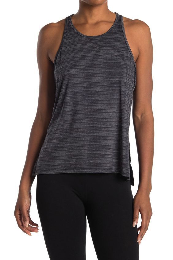 Z BY ZELLA Sakara Performance Tank Top In Purple Cosmic size M light purple