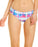 Splendid Women's Swimsuit Blue Sun Daze Crop Bikini Top And Bottom Size SM $132