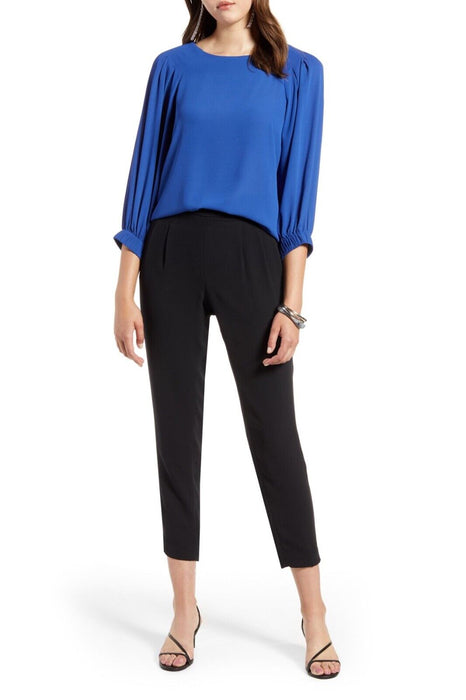 Halogen Women's Pull-On Pants In Navy Size S $80