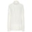 TIBI Women's Cable Knit Open Back Turtleneck Sweater In Cream Size XS/S $1150