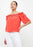 Guess women's Off shoulder bellatrix top  red size S