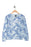 Bobeau Tie Dye Sérigraphie Venise Pull Pull En Denim/Ivoire Taille XS