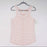 Caslon Josephine Stripe Tank Top Front Seam Women's Size S White Coral NWT