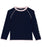 Snapper Rock Girls' Long Sleeve Rash Guard Navy/Pink Size 4 (4-5)
