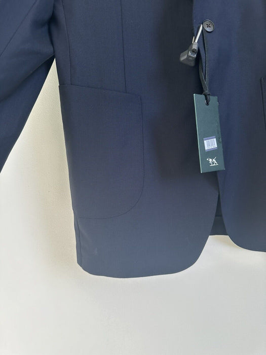 Rodd & Gunn 100% Virgin Wool Hill Regular Fit Blazer- Navy Blue - 42 L $448