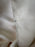 PRADA Wo Robe mi-longue drapée à col haut Ivoire 1765 $ IT taille 40 (DIRTY)