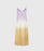 Robe midi AllSaints Caro Dipdye Lilac Camel Taille Femme 6 US $ 215