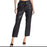 Laundry by Shelli Segal EUC Faux Leather Black Joggers Pants Size M black