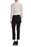 Pantalon court ventilé Amanda & Chelsea Grid Print Ponte Knit taille 14, noir marine 98 $