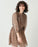 Mini-robe courte smockée en viscose Sessun avec imprimé taille S 440 $