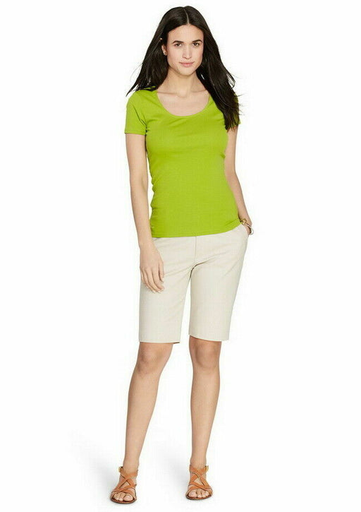 Lauren Ralph Lauren Slim-Fit T-Shirt In Green Plus Size 3X $55