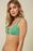 O'NEILL Saltwater Solids Ring Bralette In Green Spru size XL