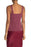 Bobeau Women's Sleeveless Ribbed Marl Tank Sweater Top In Beet Red Size L