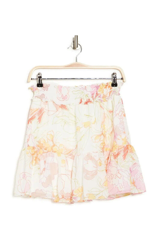 AMANDA UPRICHARD Women's Renata Floral Mini Skirt In Chesapeake size S $172