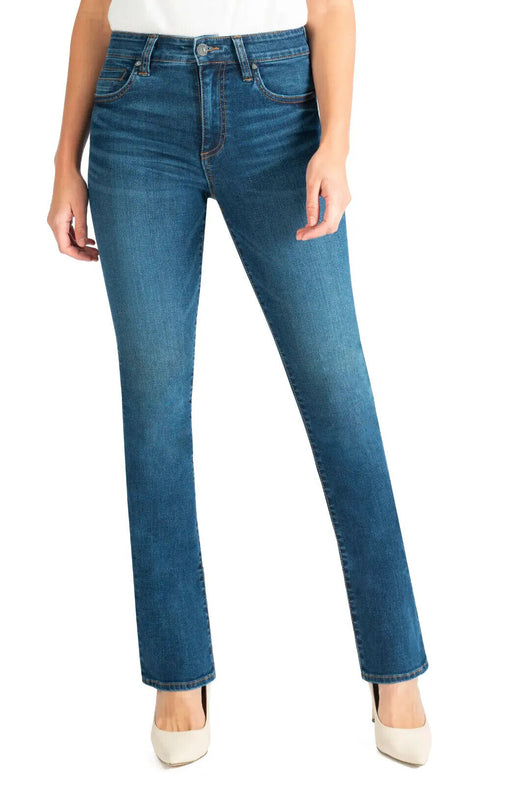 KUT FROM THE KLOTH Natalie High Waist Bootcut Jeans In Accurate 10P petite