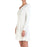 The Kooples Robe en tricot cloutée à une épaule pour femme en blanc taille 2 298 $