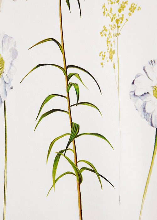 Phase Eight Erinn Short Sleeve Blouse In White Floral Print Size 14 US (18 UK)