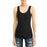 No Boundaries Juniors Scoop Neck Stretch Knit Tank In Black Size XXL