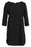BB DAKOTA Jazlyn Crepe Shift Dress In Black size XS