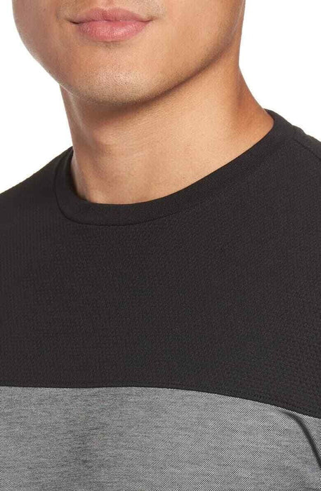 Vince Camuto Colorblock Crew Neck Fit Pima Cotton Sweater Pullover Mens L $85