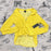 Free Press Notch Collar Surplice Blouse à manches longues taille XS 38 $ en jaune