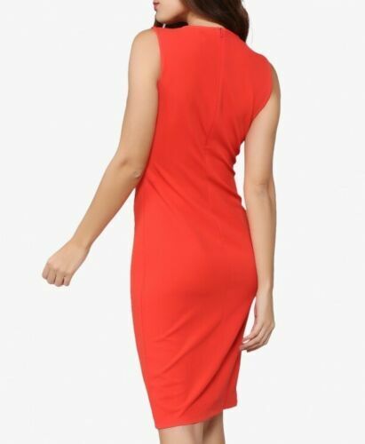 Vero Moda Sleeveless Bodycon Dress Red Size S