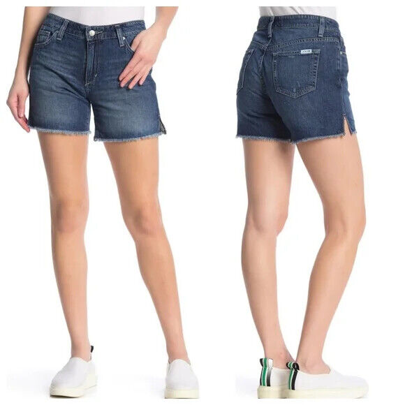 Joe's Jeans Cut Off Duncan Shorts Raw Hem Denim 5 Pocket Size 29