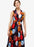Phase Eight Josefina Maxi Sleeveless Dress in Navy/Multi Spot Size 6 US (10UK)